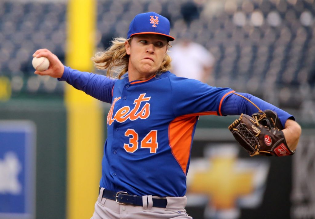 Noah Syndergaard throws live BP