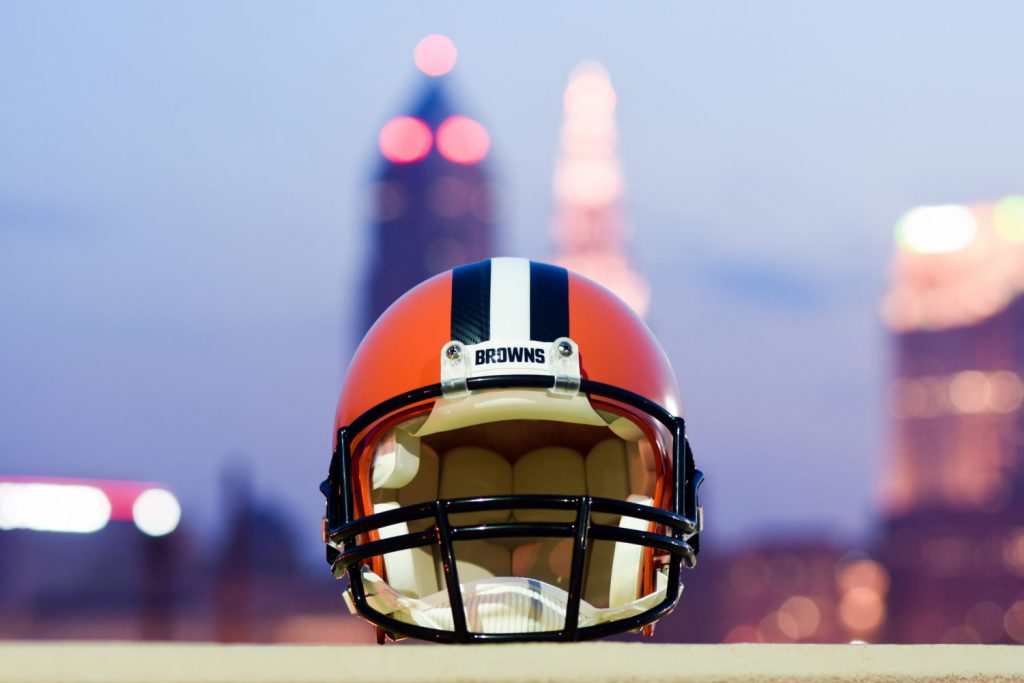 Cleveland Browns helmet