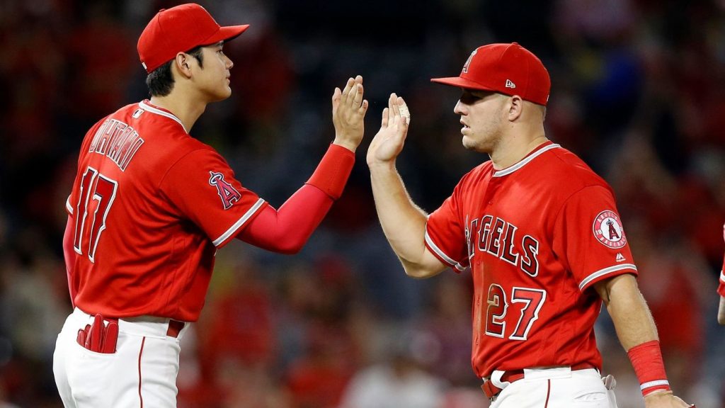 Mike Trout Shohei Ohtani