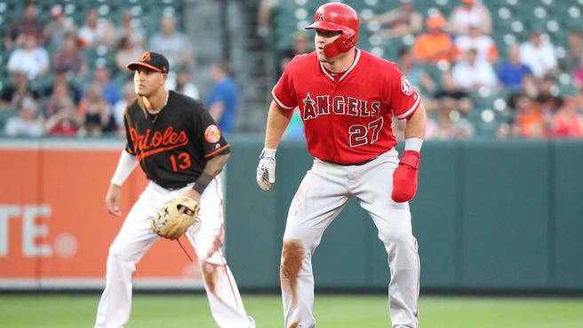 Mike Trout Manny Machado