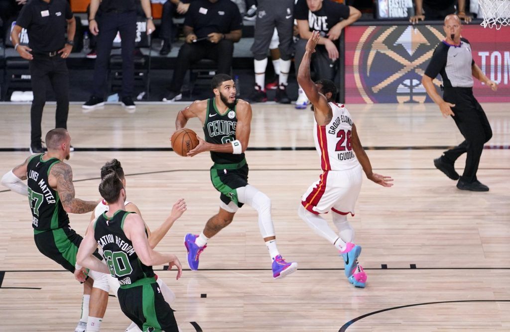 Jayson Tatum vs Heat