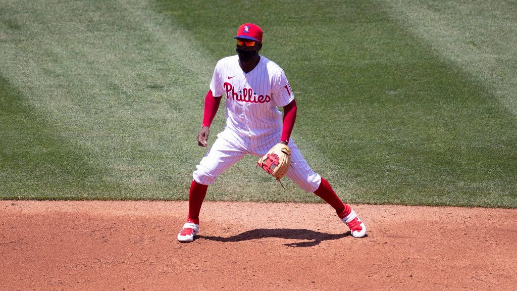 Didi Gregorius at shortstop for the Phillies