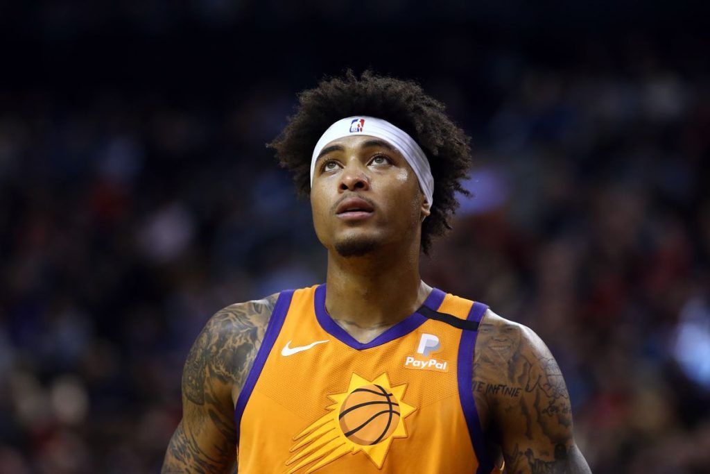 Kelly Oubre on court for the Suns