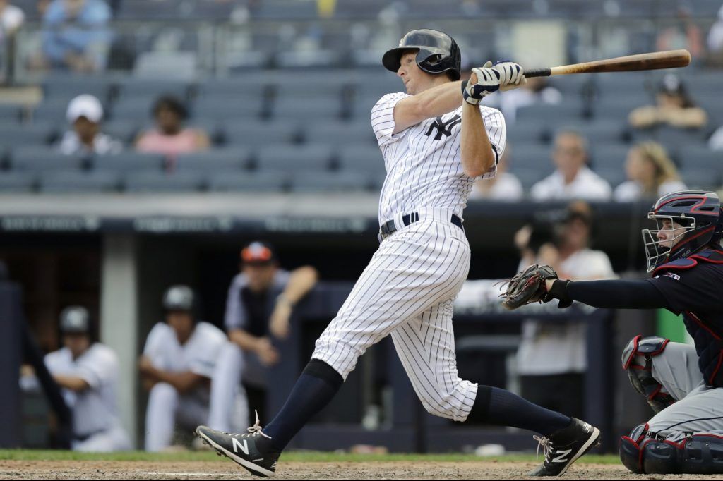 DJ LeMahieu swings