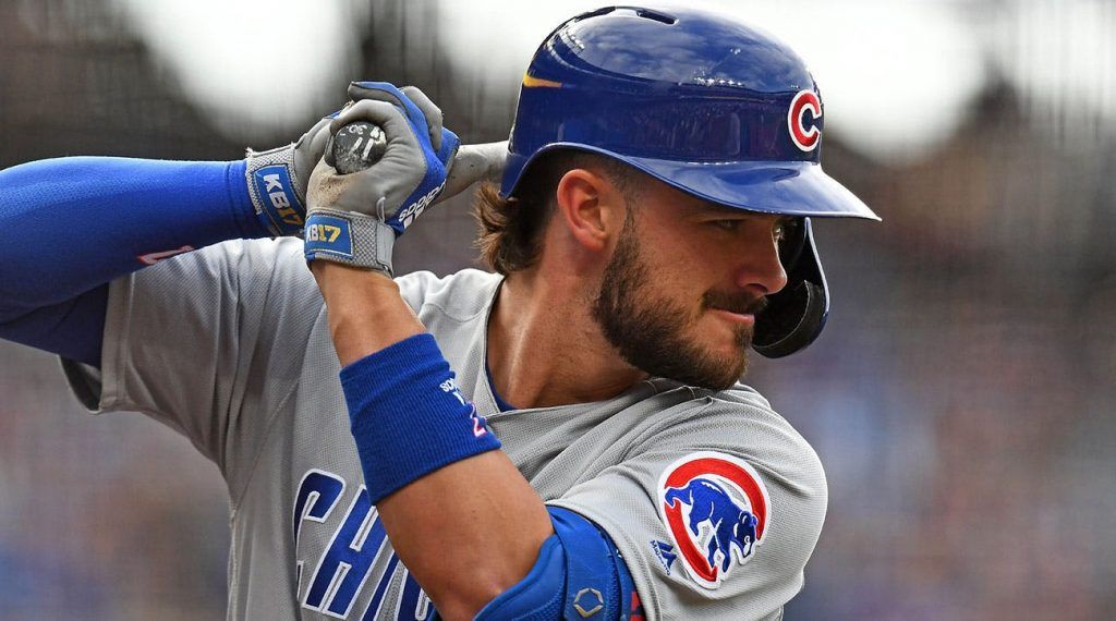 Kris Bryant practise swing