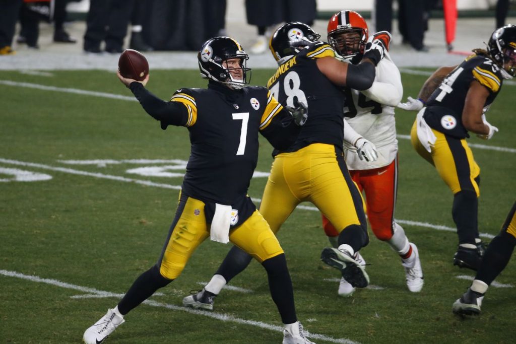 Ben Roethlisberger playoffs vs Browns