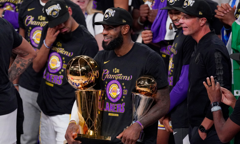 LeBron James wins fourth title