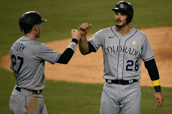 Nolan Arenado and Trevor Story