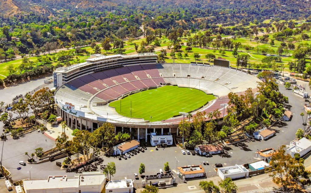 The Rose Bowl Stadium