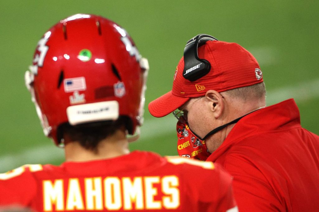 Andy Reid, Patrick Mahomes Super Bowl LV