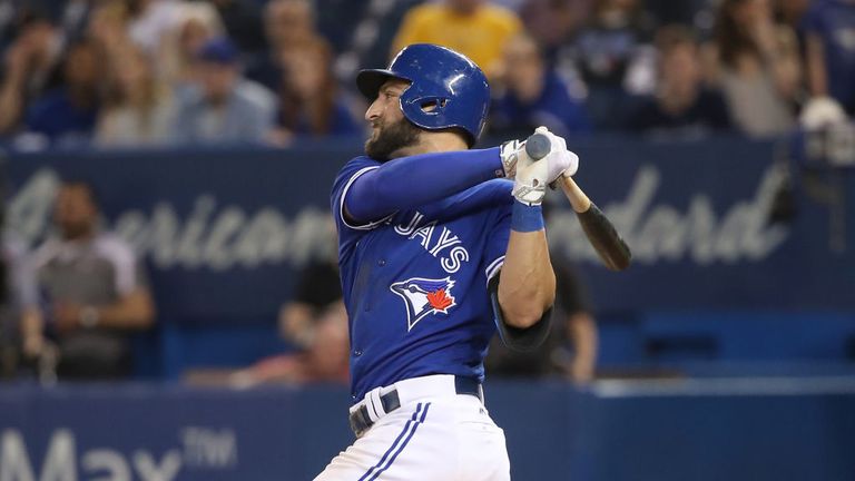 Kevin Pillar swing