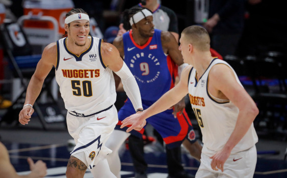 Aaron Gordon Nikola Jokic