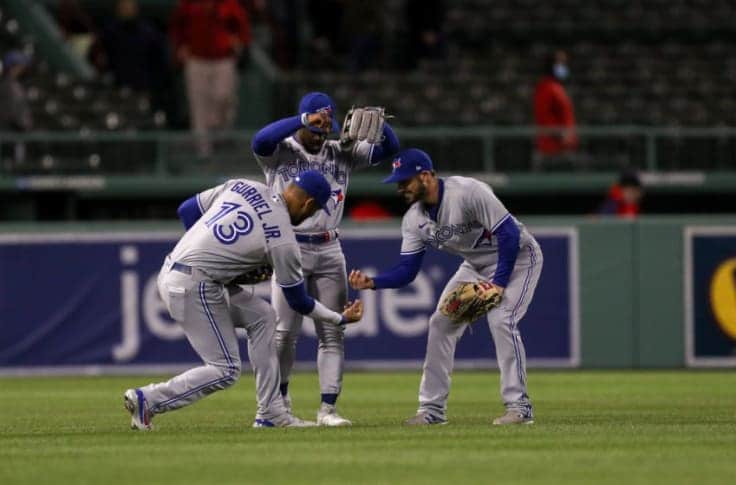 Blue Jays outfield