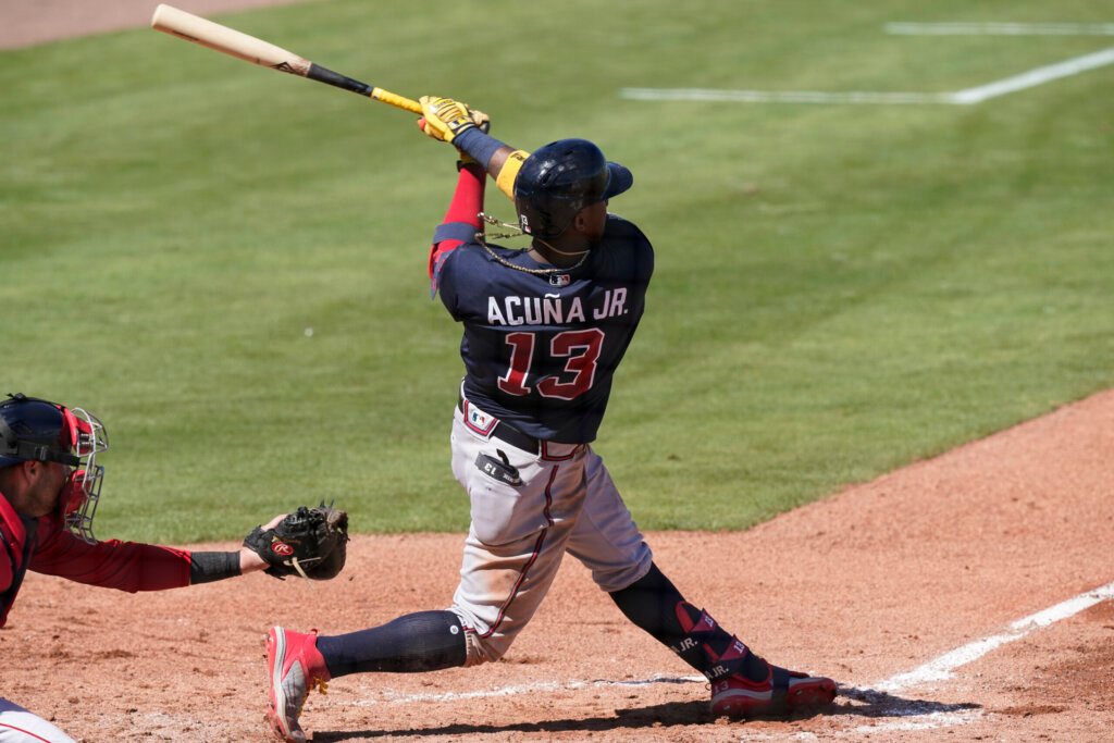 Ronald Acuna Jr swing