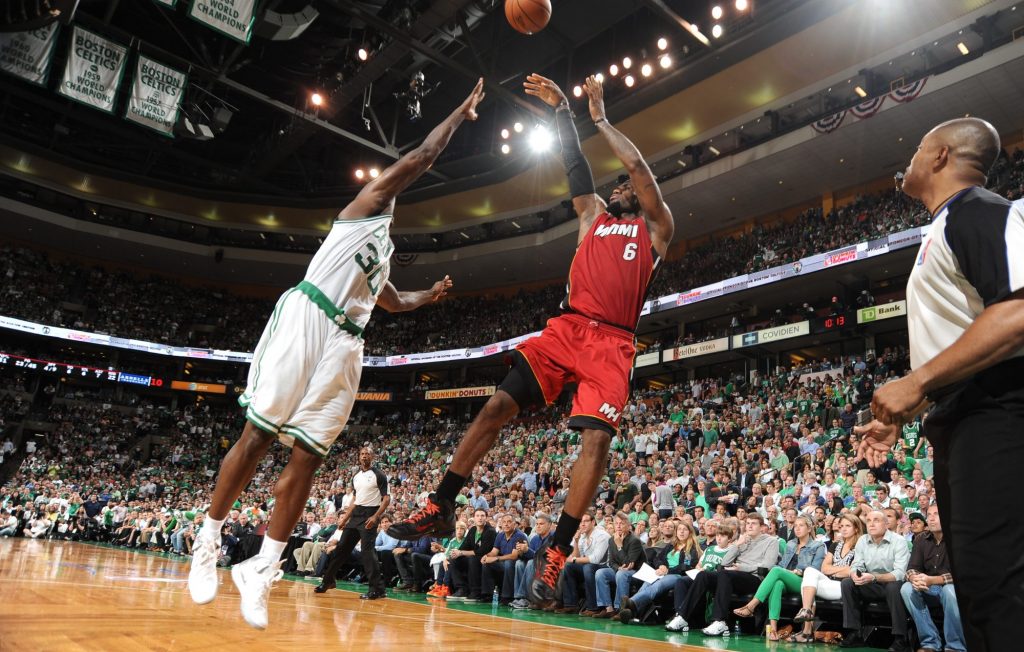 LeBron vs Celtics 2012