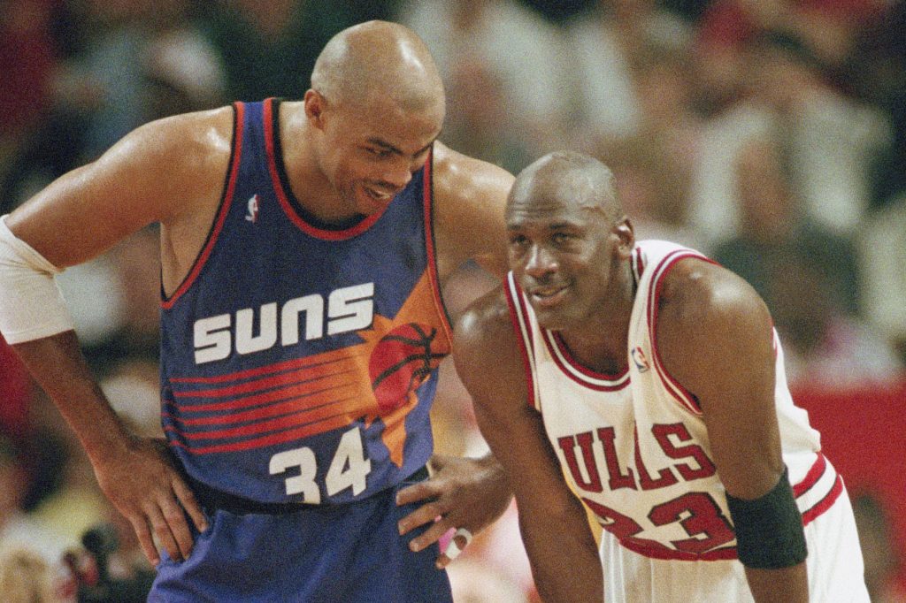 Charles Barkley & Michael Jordan