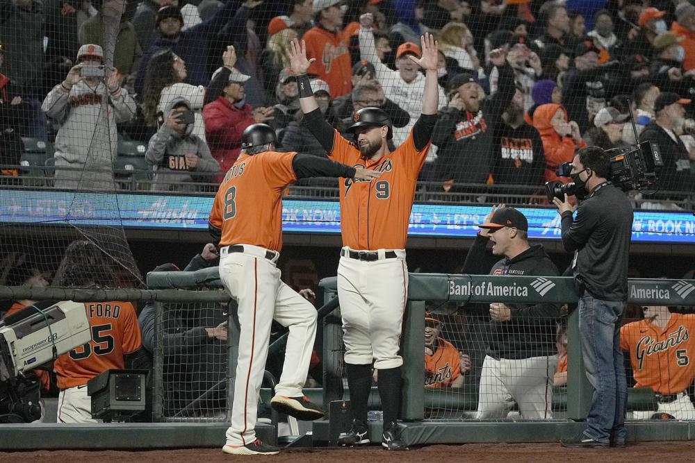 Giants walk off vs Dodgers