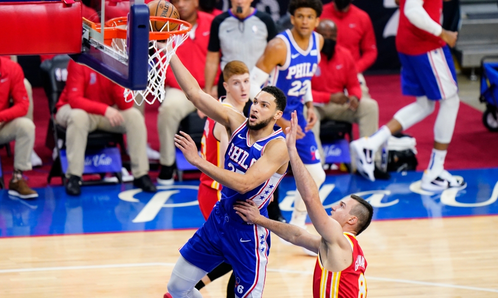 Ben Simmons vs Hawks