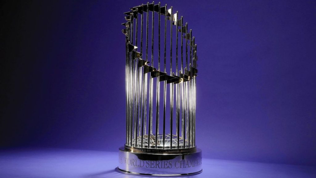 World Series trophy