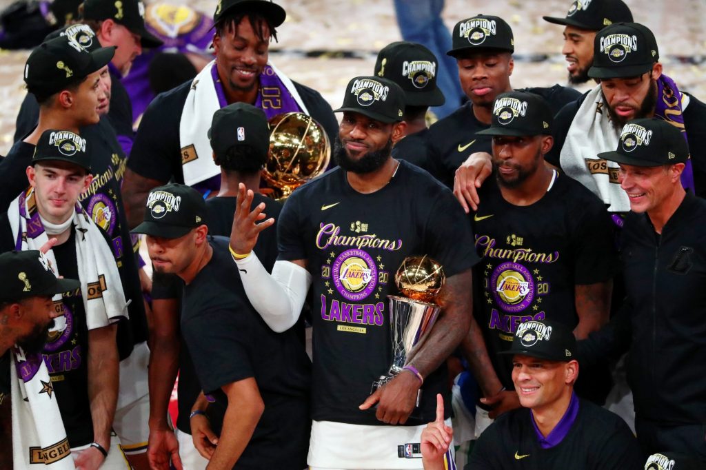 Lakers win title 2020