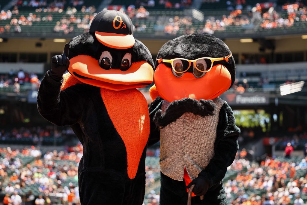 Orioles mascots