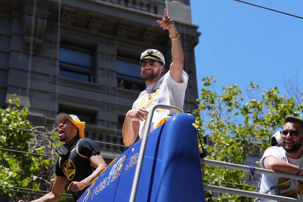 Klay Thompson parade